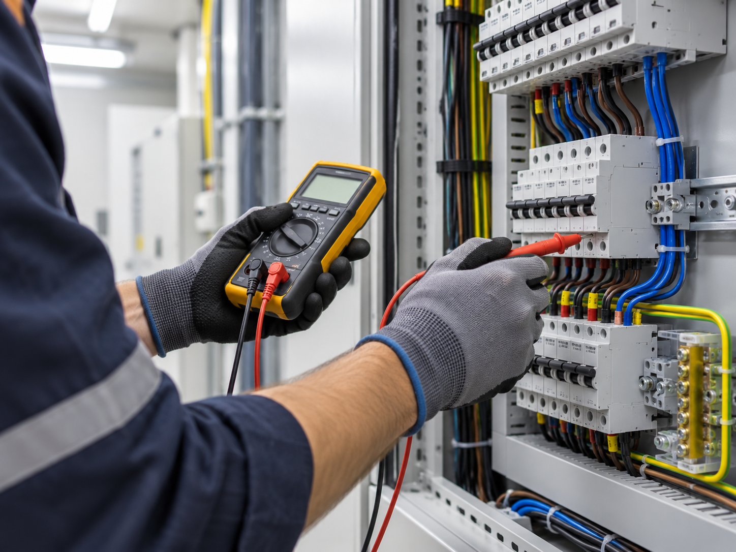 Contrôle et maintenance d'un tableau électrique
